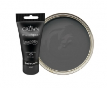 Crown Easyclean Midsheen Emulsion Bathroom Paint - Rebel Tes