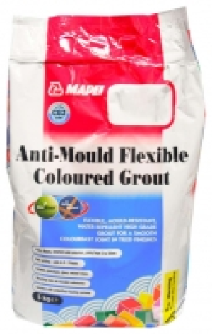 Wickes  Mapei Anti-Mould Flexible Coloured Tile Grout Beige 5kg