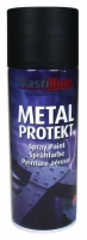 Plastikote Metal Protekt - Matt Black 400ml