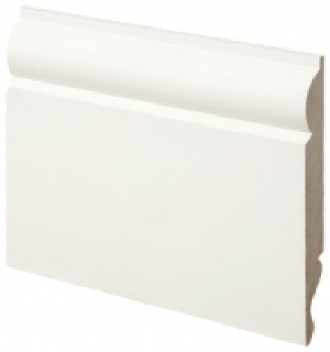 Wickes  Wickes Dual Purpose Torus/Ogee Primed MDF Skirting - 18mm x 