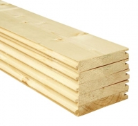 Wickes  Wickes PTG Timber Floorboards - 18mm x 119mm x 1800mm - Pack