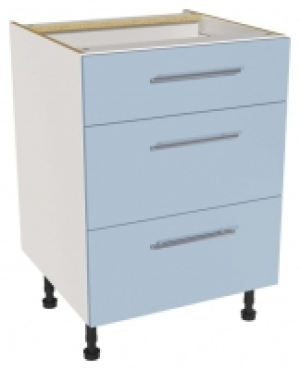 Orlando Bright Skies Matt Slab Drawer Unit - 600mm