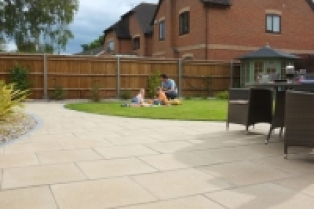 Marshalls Perfecta Smooth Natural Paving Slab - Sample