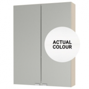 Wickes  Duarti By Calypso Cascade 500mm Slimline Mirrored 2 Door Wal