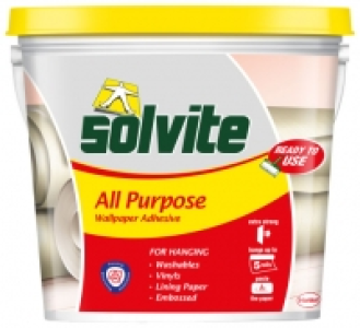 Solvite Ready to Use Wallpaper Paste - 5 Roll