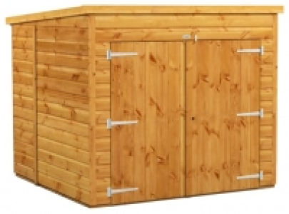 Power Sheds 6 x 6ft Pent Bike Shed