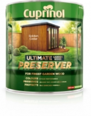 Cuprinol Ultimate Garden Wood Preserver - Golden Oak - 4L