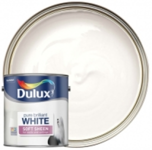 Dulux Soft Sheen Pure Brilliant White - 2.5L £18.00