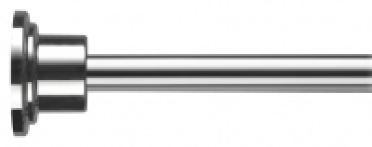 Croydex Stick n Lock Extendable Shower Curtain Rod - Chrome