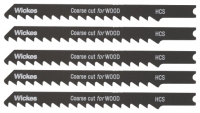 Wickes  Wickes Universal Shank Coarse Cut Jigsaw Blade For Wood - Pa