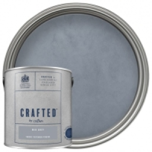 CRAFTED by Crown Emulsion Interior Paint - Textured Mid Grey