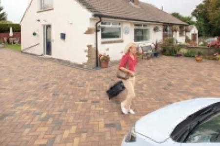 Marshalls Driveline 50 Smooth Driveway Block Paving Burnt Oc