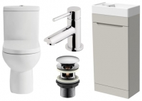 Wickes  Malmo Contemporary Cloakroom Suite Package