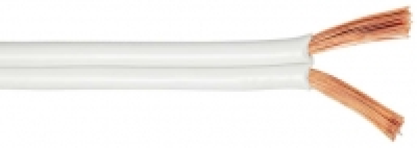 Time 79 Strand Speaker Wire - White 0.2mm2 x 25m