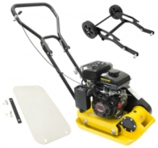The Handy Petrol Compactor Plate With Paving Pad & Folding W