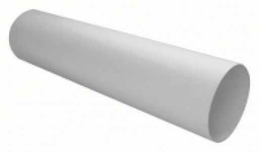 Manrose PVC Grey Solid Wall Duct - 150mm