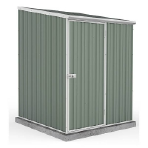 Absco 5 x 5ft Space Saver Metal Pent Shed - Green £344.25