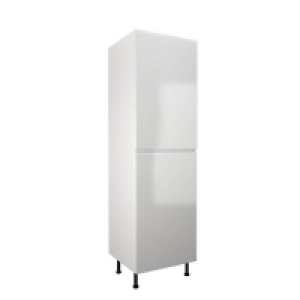 Handleless White Gloss 600mm Larder 50:50 Fridge Freezer Uni &pound;705.00