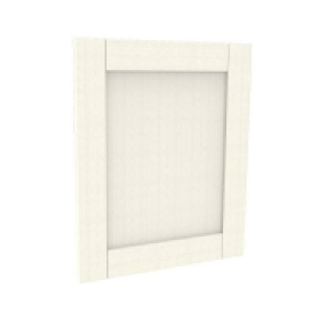 Homebase  Timber Shaker Ivory Painted Integrated Oven Tower (597x716)