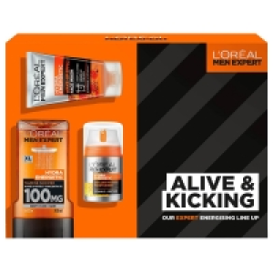 LOr&eacute;al Men Expert Alive & Kicking Set 3pc &pound;7.99