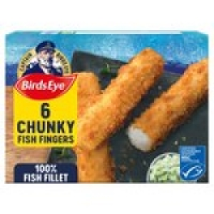  Birds Eye Chunky 6 Fish Fingers £3.49