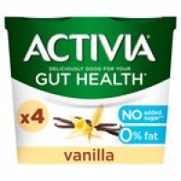 Morrisons  Activia Vanilla 0% Fat Yogurt