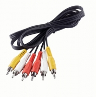 Wickes  Ross 3 Phono to 3 Phono Cable - 1.5m