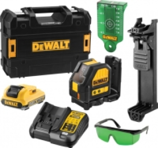 DEWALT DCE088D1G-GB 12V Self Levelling Cross Line Green Lase