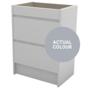 Wickes  Duarti By Calypso Beaufort 600mm Slimline 2 Drawer Floor Sta