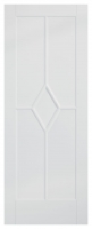 LPD Internal Reims 5 Panel Primed White FD30 Fire Door - 686