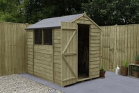 Wickes  Forest Garden 7 x 5ft Apex Overlap Pressure Treated Shed