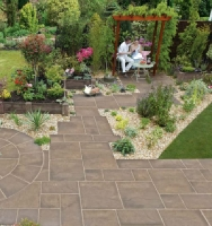 Wickes  Marshalls Heritage Riven Weathered Yorkstone Paving Slab - S