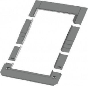 Keylite Slate Roof Window Flashing - 1180 x 780mm