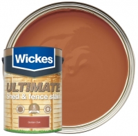 Wickes  Wickes Ultimate Shed & Fence Stain - Golden Oak - 5L