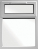 Wickes  Euramax Bespoke uPVC A Rated TF Casement Window - White 751-
