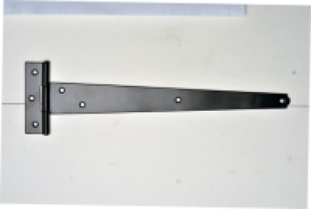 Wickes Medium Duty Tee Hinge - Black Japanned 300mm