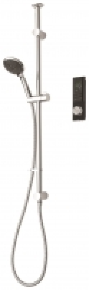 Triton Home Digital Mixer Shower with Riser Rail - Pumped