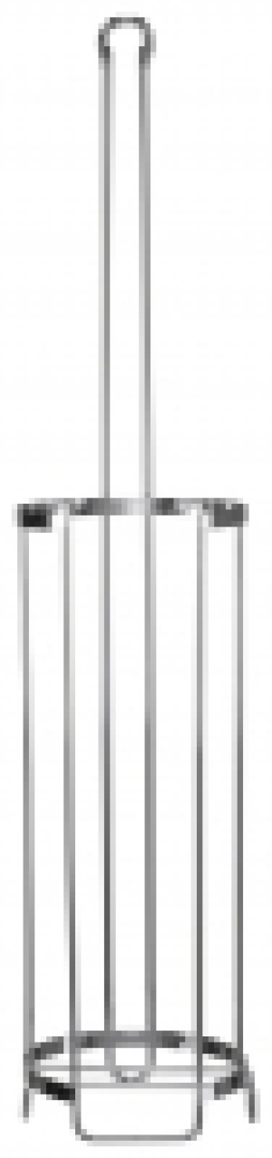 Croydex Rust Free Toilet Roll Caddy - Chrome