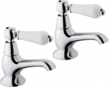 Wickes  Wickes Enchanted Bath Taps - Chrome