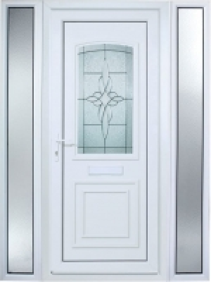 Euramax Medway 2 Sidelight Left Hand Hung Pre-hung uPVC Whit