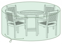 Wickes  Charles Bentley Medium Round Tarpaulin Garden Furniture Set 