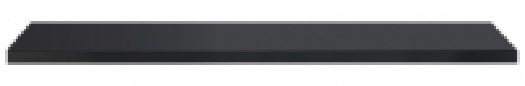 Gloss Black Radiator Shelf - 18 x 150 x 900mm