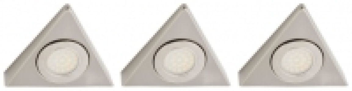 Culina Faro 1.5W CCT LED Triangular Cabinet Lights - Pack of