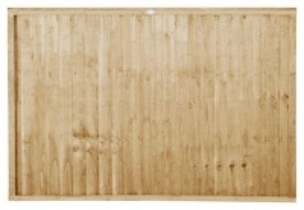 Forest Garden Pressure Treated Closeboard Fence Panel - 6 x