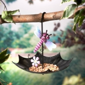 Hanging Umbrella Feeder - Dragonfly