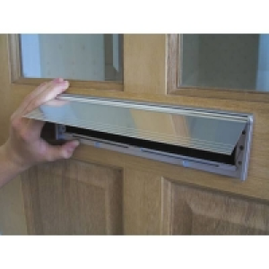 Stormguard Internal Letter Box Plate with Flap Draught Exclu £16.00
