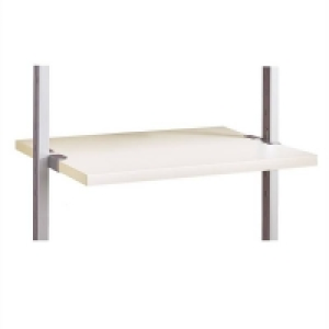 Aura Wardrobe Storage Small Wide Shelf (W)550mm White £25.00