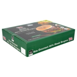 30 X 170g (5.1kg) CLP 6oz 90% Steak Burgers
