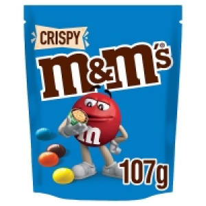 12x107g M&Ms Crispy Pouch