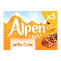 Morrisons  Alpen Light Cereal Bars Jaffa Cake